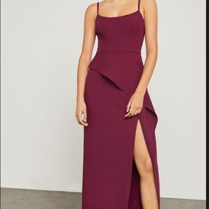 BCBGMaxazria Steluh Peplum Gown